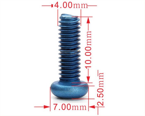M4钛螺丝