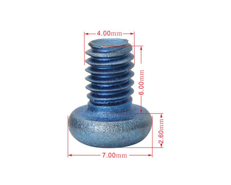 氧化彩十字盘头螺丝钛螺丝