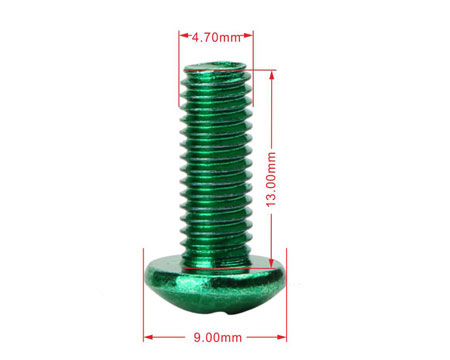 彩色螺丝装饰螺丝
